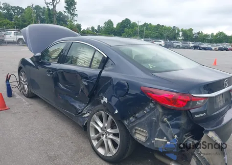 2016 Mazda Mazda6 I Touring из США, поврежденный, VIN JM1GJ1V51G1456731